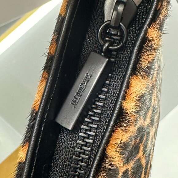Jacquemus Leopard-Print Beaded Shoulder Tote - Picture 5 of 8
